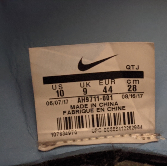 Nike Air Max Flair up Tempo Running Shoe Sz 10 - Picture 2 of 5